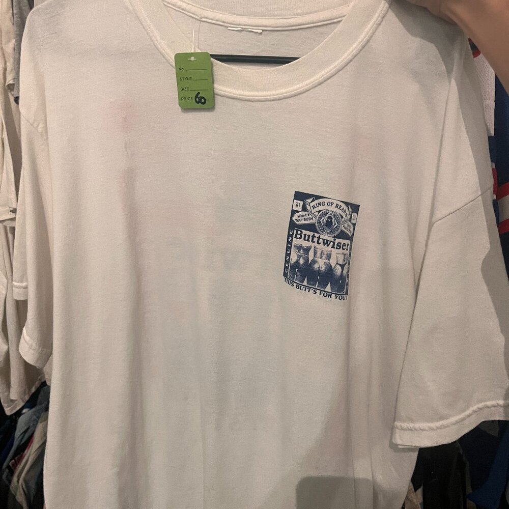 Buttwiser Shirt (Unisex) (Vintage)